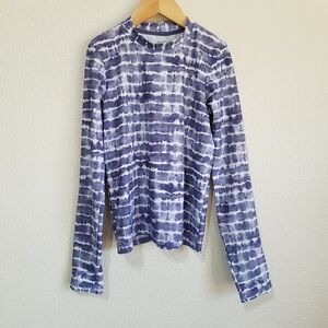 Athleta Girl Tropics Tie Dye Rashguard